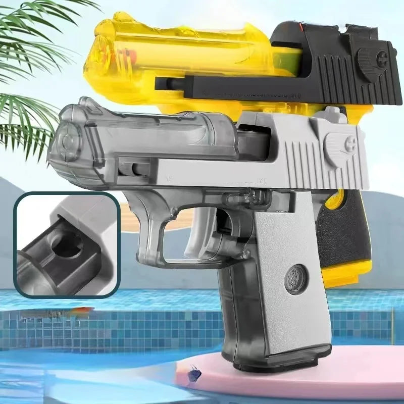 Blaster Splash™ High-Pressure Automatic Water Gun for Kids – Summer Beach Toy