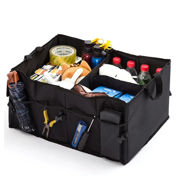 MaxCargo™ Collapsible Car Trunk Organizer – Heavy-Duty, Eco-Friendly Storage Box for SUVs, Trucks & Cars 🚗📦
