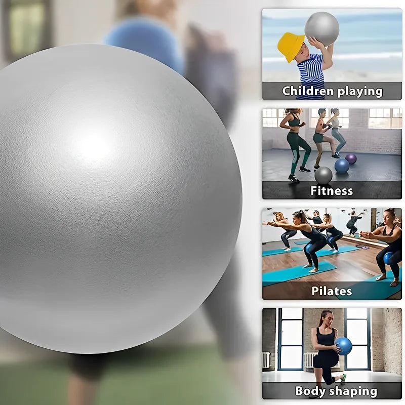 25CM Yoga Pilates Ball - Small Exercise & Therapy Balance Ball for Core Training 🧘‍♀️💪