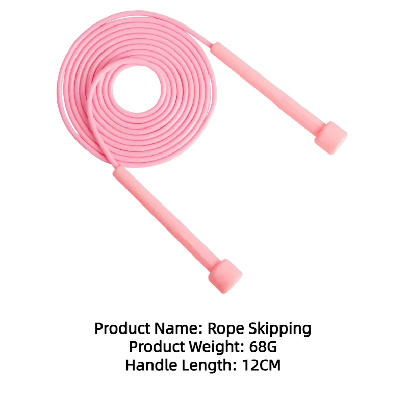 2.8M PVC Speed Skipping Rope 🏃‍♂️🔥 Adjustable Jump Rope for Adults & Kids | Fitness, Weight Loss & Gym Workouts