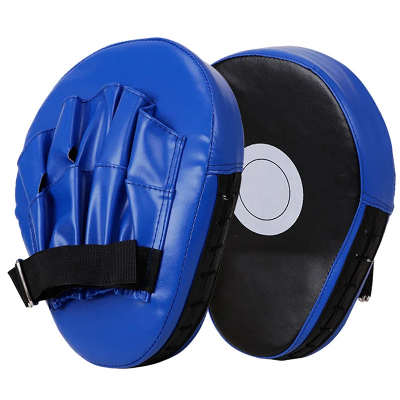 PU Leather Kickboxing Gloves & Punch Target Bag for MMA, Karate, Muay Thai & Sanda Training (Adults & Kids)