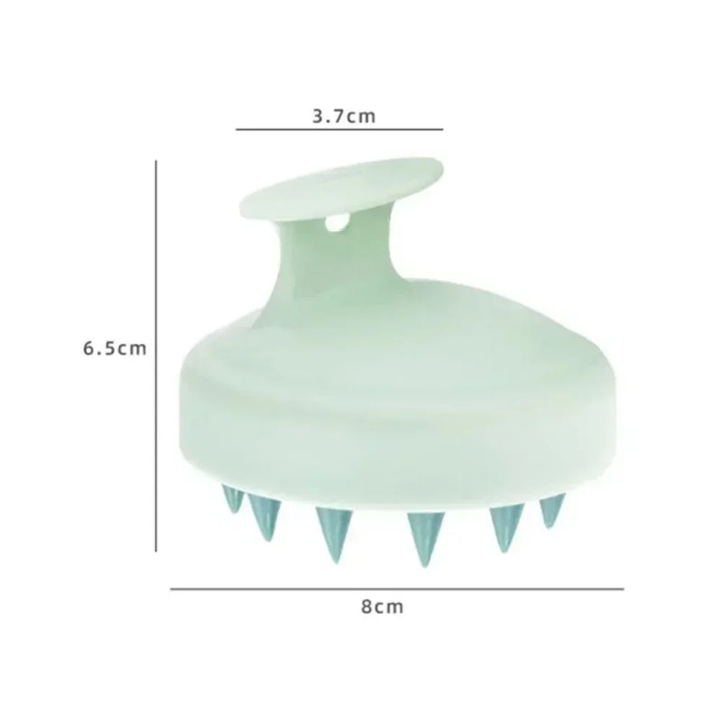 Silicone Scalp Massager Brush 🛁 | Hair Washing & Shampoo Scrubber for Healthy Scalp & Growth