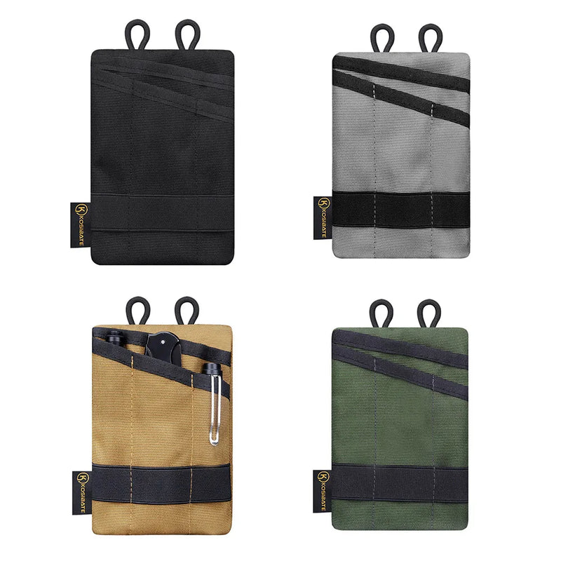 🧭 Compact EDC Organizer Pouch – Tactical Pocket Bag for Camping, Hiking & Everyday Carry
