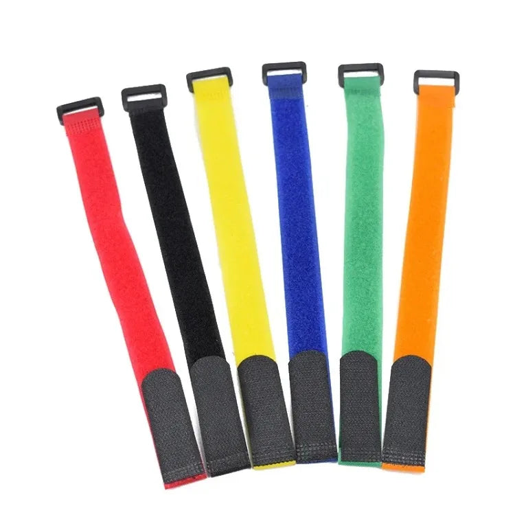 5pcs Universal Bike Handlebar Strap – Nylon Flashlight Holder & Tie-Down Bands