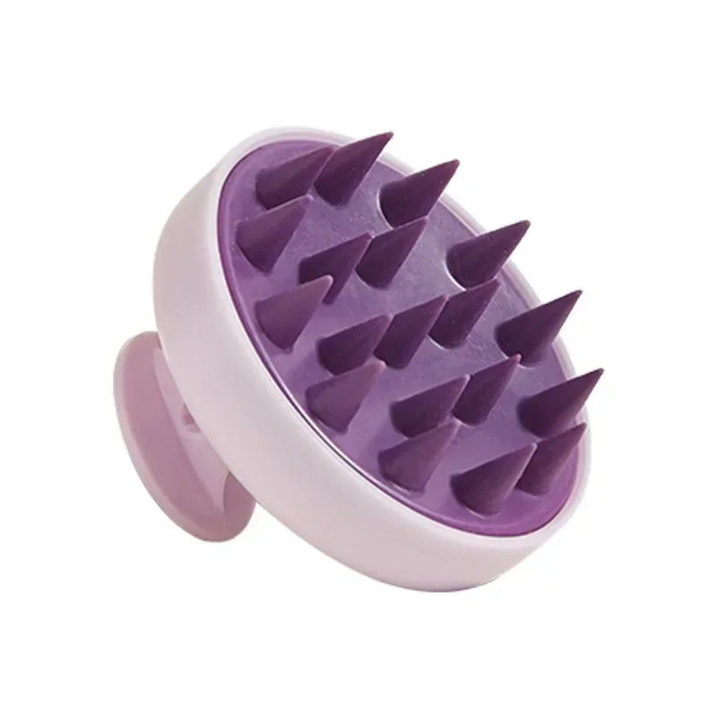 Silicone Scalp Massager Brush 🛁 | Hair Washing & Shampoo Scrubber for Healthy Scalp & Growth