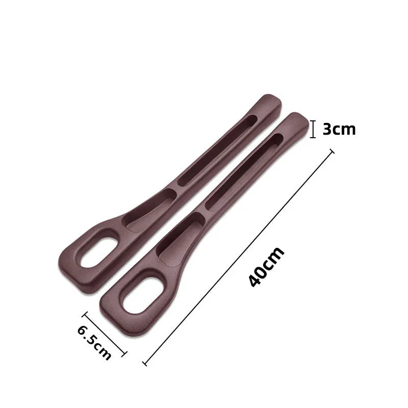 2pcs Car Seat Gap Filler Organizer Waterproof Car Seat Gap Plug Strip with 2 Grooves – Auto Interior Accessories 🚗