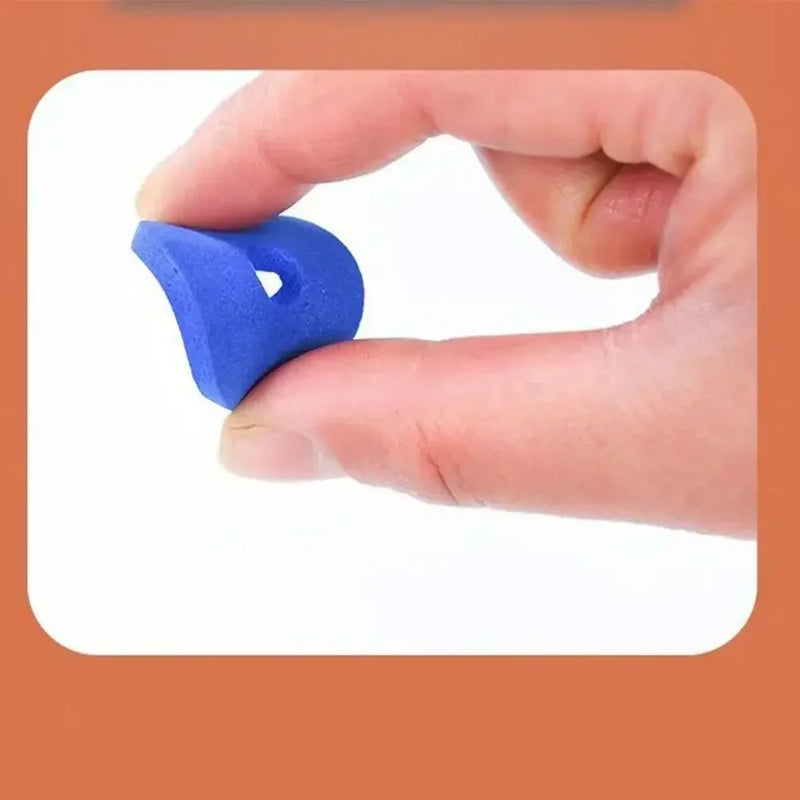 Mini Carrot Flying Disc Launcher Gun – Safe EVA Saucer Toy for Kids Outdoor Fun
