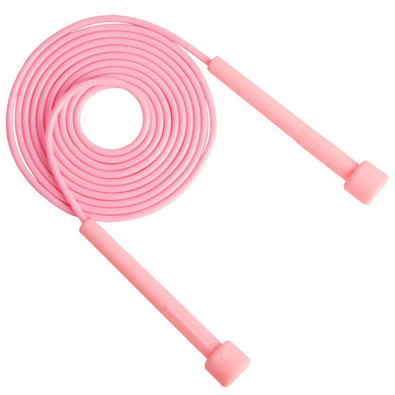 2.8M PVC Speed Skipping Rope 🏃‍♂️🔥 Adjustable Jump Rope for Adults & Kids | Fitness, Weight Loss & Gym Workouts