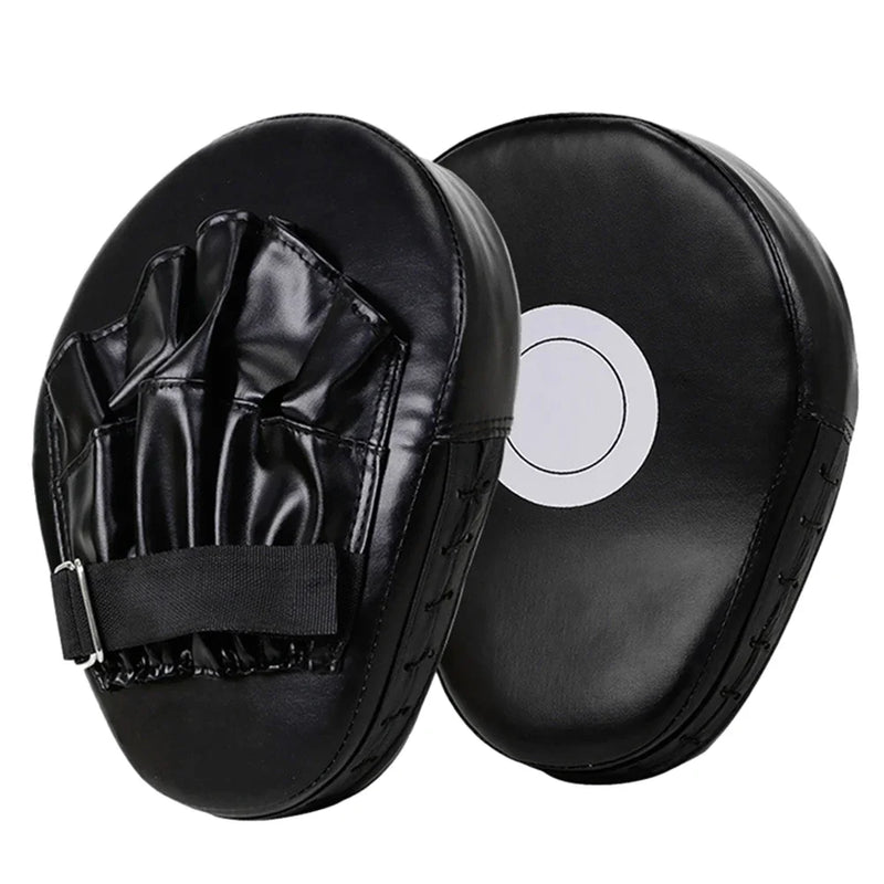 PU Leather Kickboxing Gloves & Punch Target Bag for MMA, Karate, Muay Thai & Sanda Training (Adults & Kids)