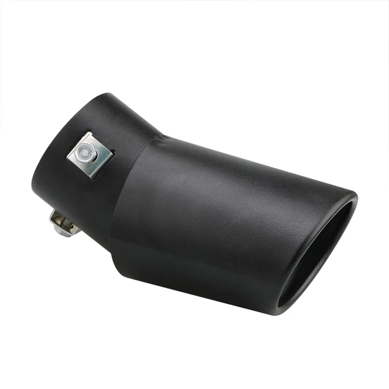 2.5" Stainless Steel Chrome Exhaust Tip for Cars - Universal Muffler Tailpipe Tip Upgrade