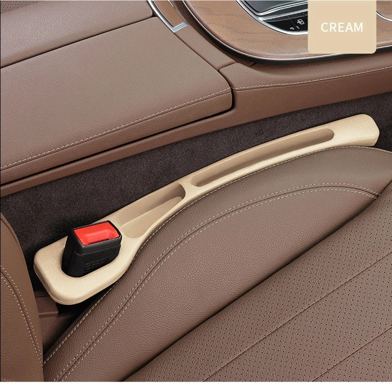 2pcs Car Seat Gap Filler Organizer Waterproof Car Seat Gap Plug Strip with 2 Grooves – Auto Interior Accessories 🚗