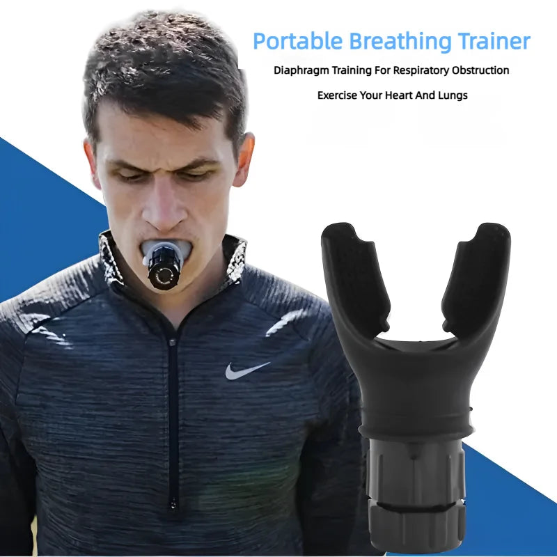 💨 LungFit Pro™ – Adjustable Breathing Exercise Device for Lung Strength & Endurance Training