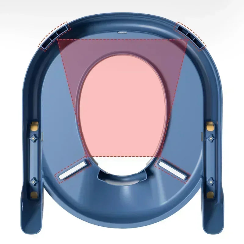 Children’s Potty Training Seat with Step Ladder 🚽👶 | Foldable Toddler Toilet Trainer for Boys & Girls
