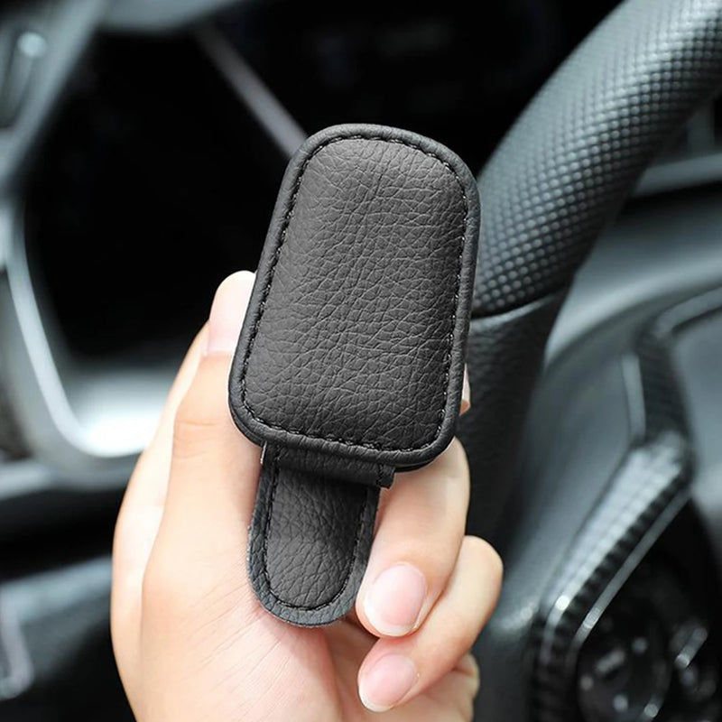 Universal Car Visor Sunglasses Clip & Organizer – Eyeglasses, Cards, Pen Holder