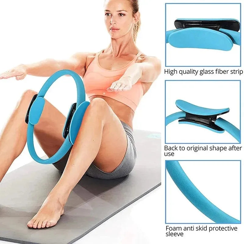Pilates & Yoga Ring – Magic Circle for Core, Pelvic Floor & Back Stretching 💪🧘‍♀️