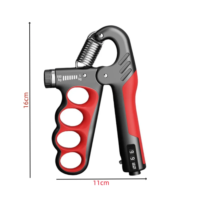 💪 Adjustable Hand Grip Strengthener 5-100kg | Wrist & Forearm Exerciser for Gym & Recovery