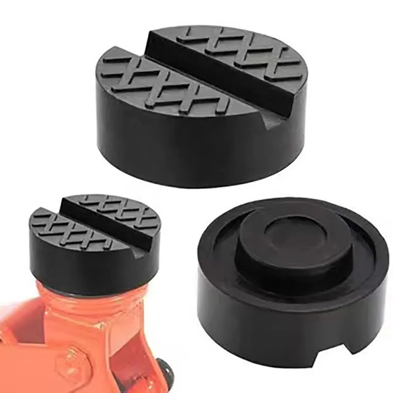 Universal Car Lift Jack Support Pad – Slotted Rubber Frame Rail Adapter for Lexus, Subaru, Fiat, Volvo 🚗🛠️