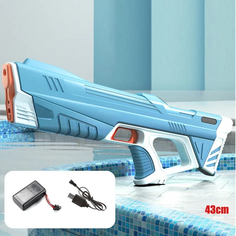 Blaster Splash™ High-Pressure Automatic Water Gun for Kids – Summer Beach Toy