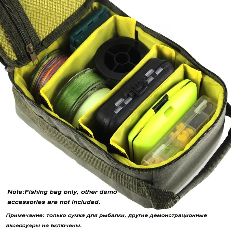 Oxford Fishing Tackle Bag - Large Capacity Portable Fishing Gear Storage Handbag 🎣