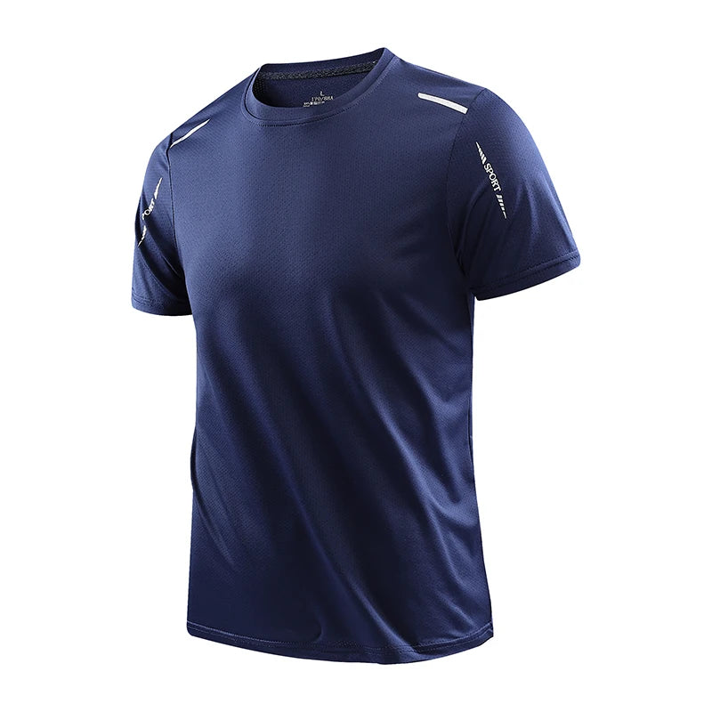 CHRLCK™ Men's Quick Dry Outdoor T-Shirt – Breathable, Lightweight Running & Hiking Tee 👟🌞