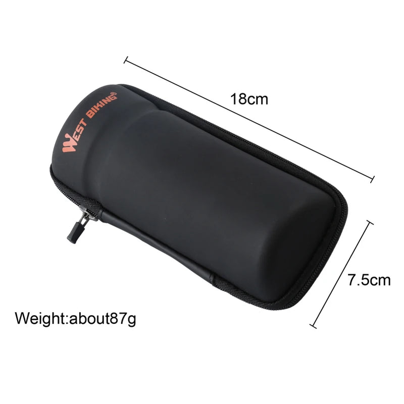 🚴 WEST BIKING Bike Tool Capsule – Bottle Cage Storage for Repair Kit, Keys & Cycling Essentials
