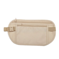Invisible Travel Money Belt 💼 | Hidden Waist Bag for Running, Hiking & Travel 🏃✈️