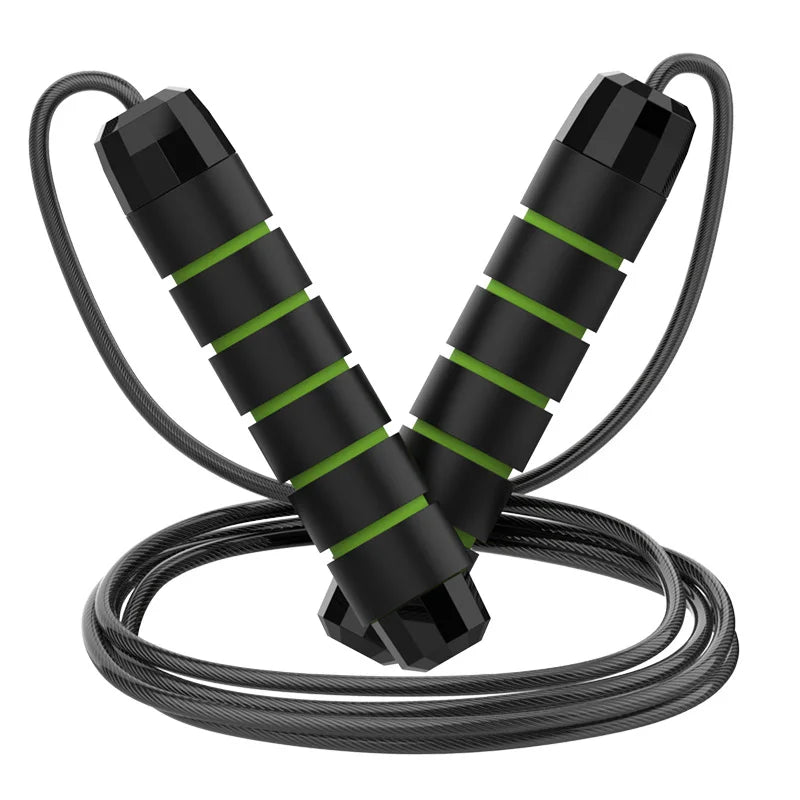 🔥 SpeedFit™ Adjustable Steel Wire Jump Rope – Tangle-Free Skipping Rope for Cardio & Home Workout