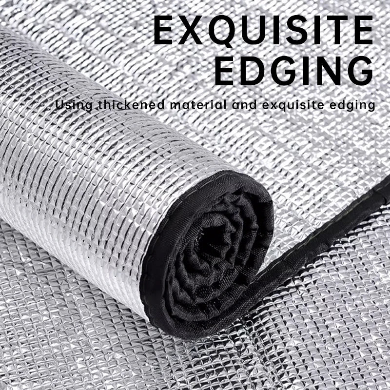 Waterproof Outdoor Picnic Mat 🏕️ | Double-Sided Aluminum Camping & Beach Blanket