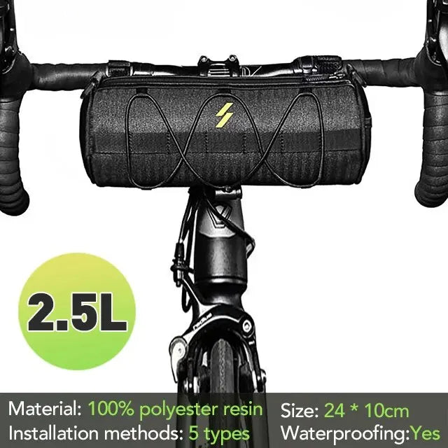 NEWBOLER 🚴‍♂️ Multifunction Bike Handlebar Bag | Waterproof Frame Pannier & Shoulder Bag