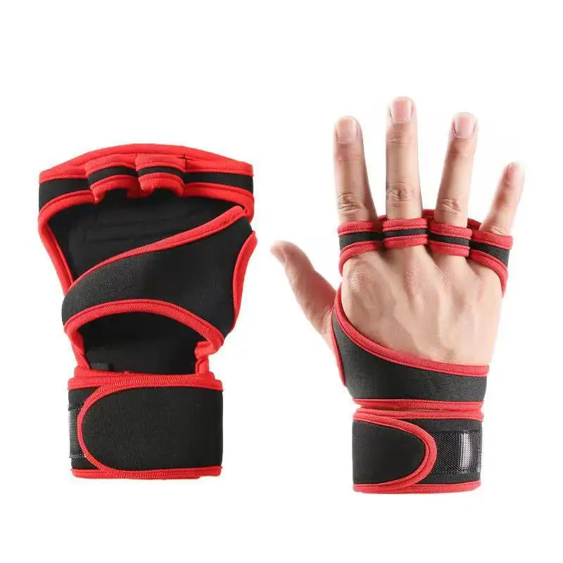 🔥 ProGrip™ Workout Gloves – Wrist Support & Palm Protection for Gym, Fitness, and Weightlifting 💪