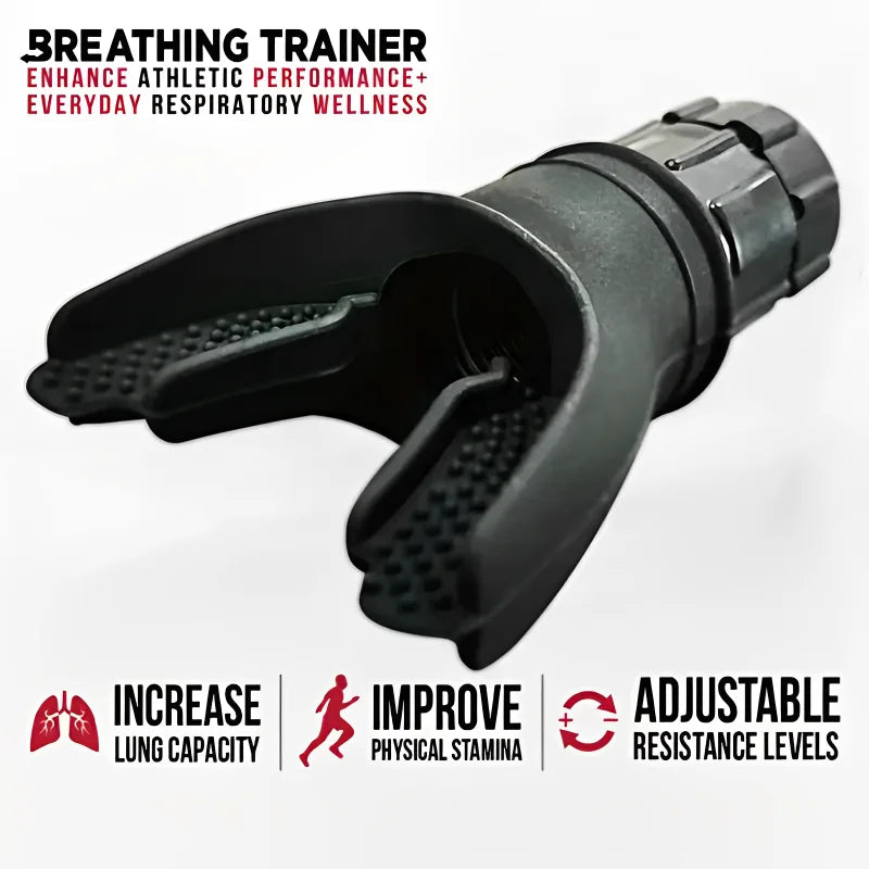 💨 LungFit Pro™ – Adjustable Breathing Exercise Device for Lung Strength & Endurance Training
