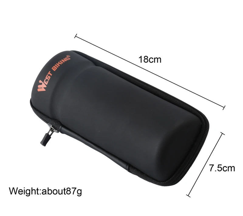🚴 WEST BIKING Bike Tool Capsule – Bottle Cage Storage for Repair Kit, Keys & Cycling Essentials