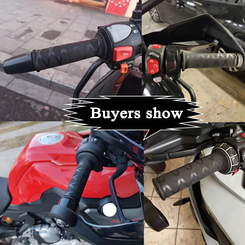 🔥 BMW GS Series Heat Shrink Grip Covers – R1250GS / R1200GS / F750GS / F850GS / F900R | Non-Slip Rubber Handlebar Wrap 🏍️💪