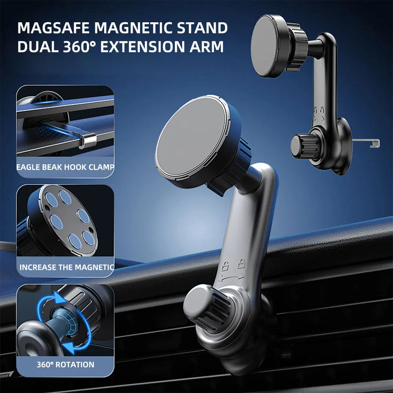 Universal Gravity Car Phone Holder for 4.7-7 Inch Phones 🚗📱 - Shockproof Air Vent Mount