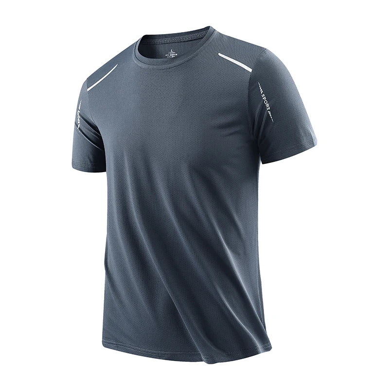 CHRLCK™ Men's Quick Dry Outdoor T-Shirt – Breathable, Lightweight Running & Hiking Tee 👟🌞
