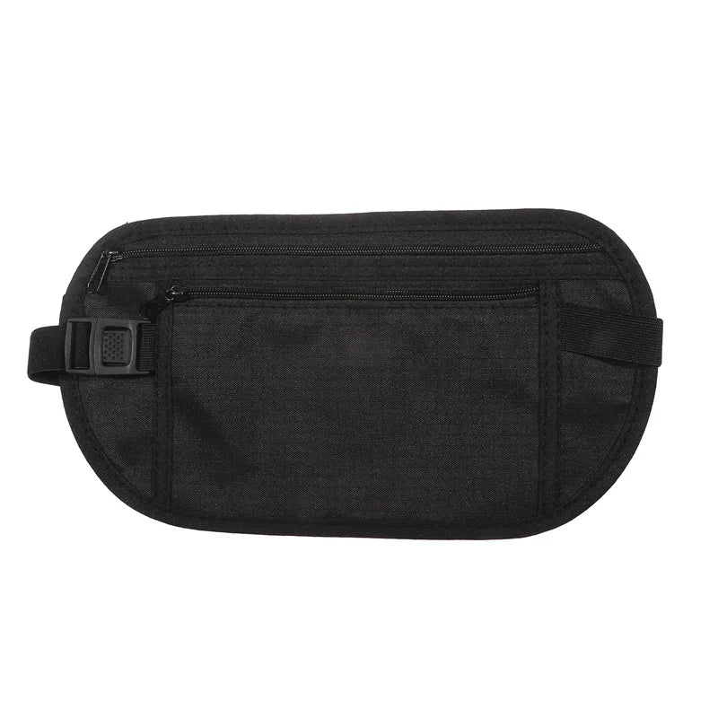 Invisible Travel Money Belt 💼 | Hidden Waist Bag for Running, Hiking & Travel 🏃✈️