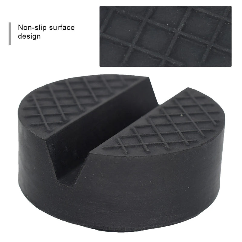 Universal Car Lift Jack Support Pad – Slotted Rubber Frame Rail Adapter for Lexus, Subaru, Fiat, Volvo 🚗🛠️