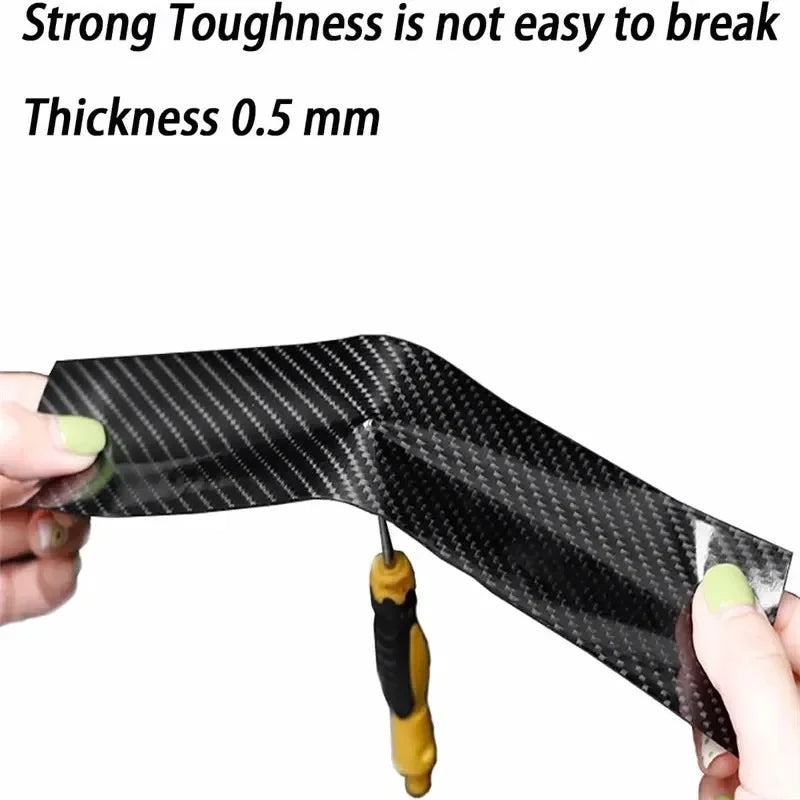 Carbon Fiber Tape for Cars – Waterproof Adhesive Automotive Sticker Wrap