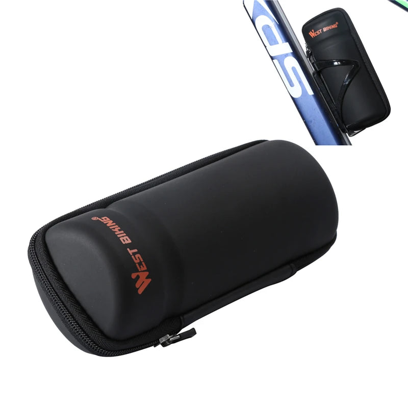 🚴 WEST BIKING Bike Tool Capsule – Bottle Cage Storage for Repair Kit, Keys & Cycling Essentials