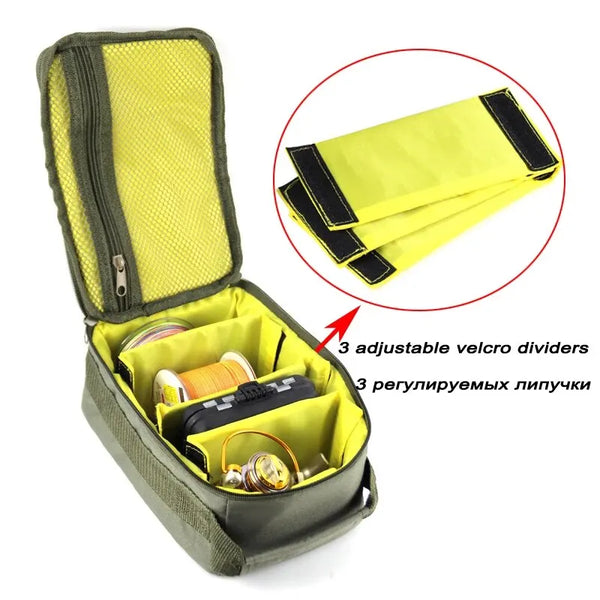 Oxford Fishing Tackle Bag - Large Capacity Portable Fishing Gear Storage Handbag 🎣