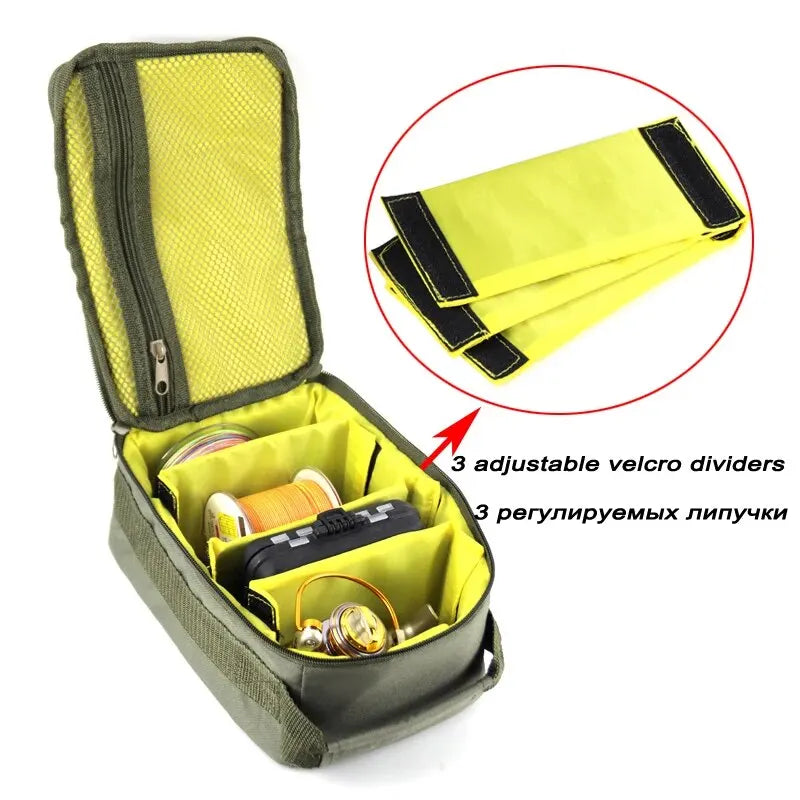 Oxford Fishing Tackle Bag - Large Capacity Portable Fishing Gear Storage Handbag 🎣