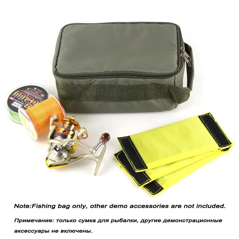 Oxford Fishing Tackle Bag - Large Capacity Portable Fishing Gear Storage Handbag 🎣