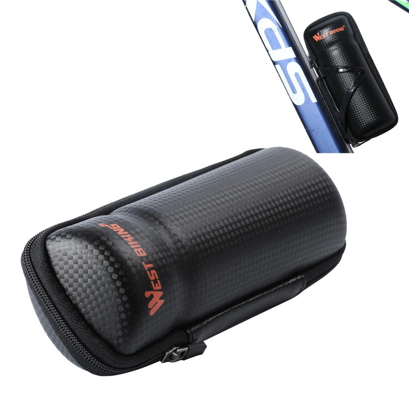 🚴 WEST BIKING Bike Tool Capsule – Bottle Cage Storage for Repair Kit, Keys & Cycling Essentials