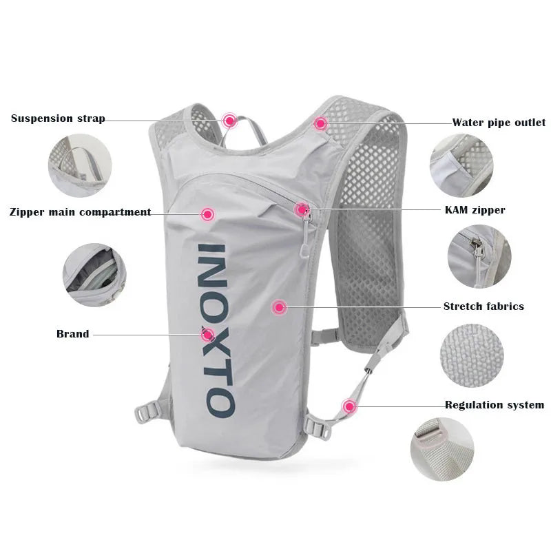 5L Trail Running Hydration Vest – Lightweight & Breathable Running Backpack for Marathon, Cycling & Climbing 🚴‍♂️🏃‍♂️⛰️