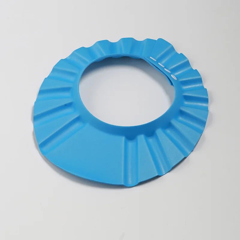 Adjustable Baby Shower Cap 👶 – Tear-Free Kids Shampoo Hat with Ear & Eye Protection for Bath Time