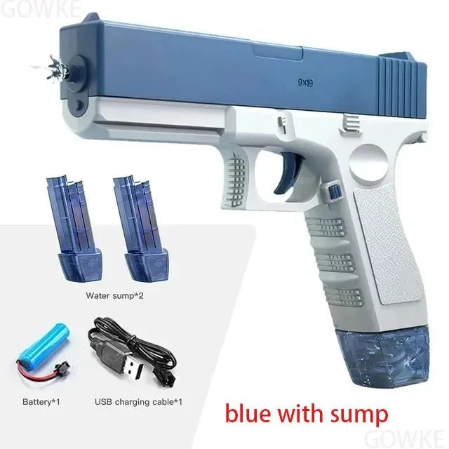 Blaster Splash™ High-Pressure Automatic Water Gun for Kids – Summer Beach Toy