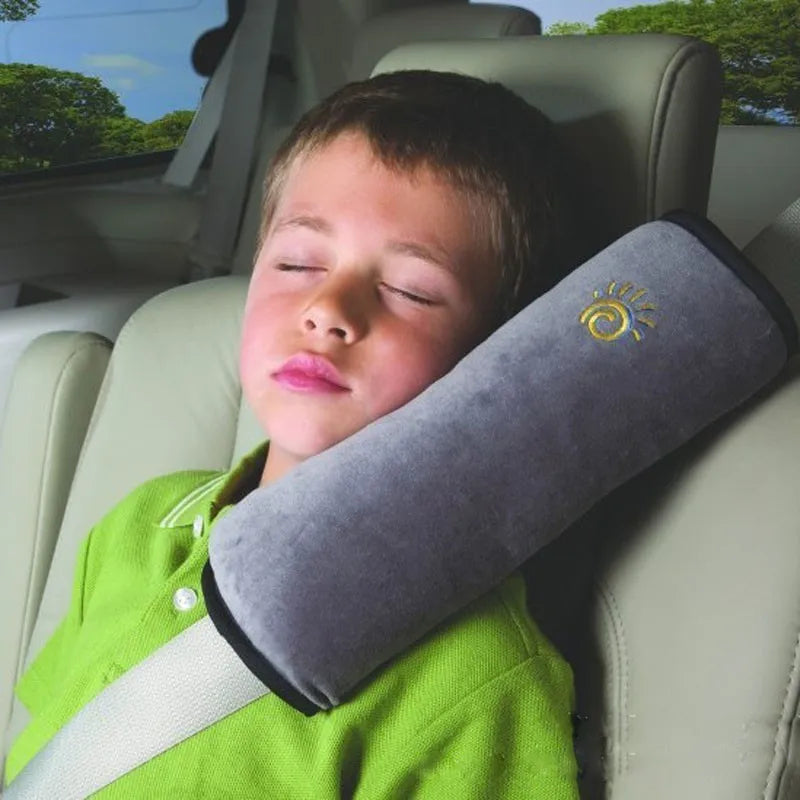 Soft & Safe™ Kids Car Seat Belt Pillow – Universal Shoulder Cushion for Children & Women 🚗🧸