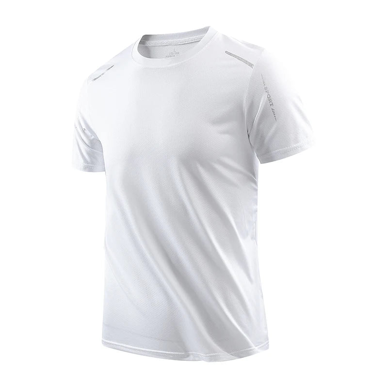 CHRLCK™ Men's Quick Dry Outdoor T-Shirt – Breathable, Lightweight Running & Hiking Tee 👟🌞