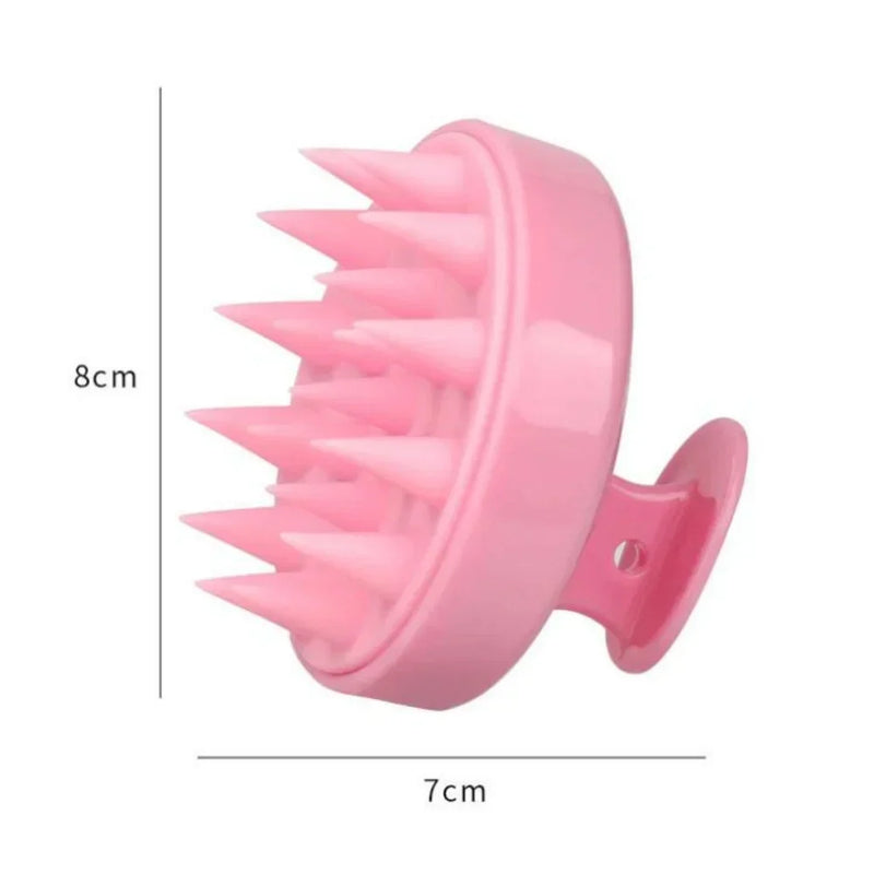 Silicone Scalp Massager Brush 🛁 | Hair Washing & Shampoo Scrubber for Healthy Scalp & Growth