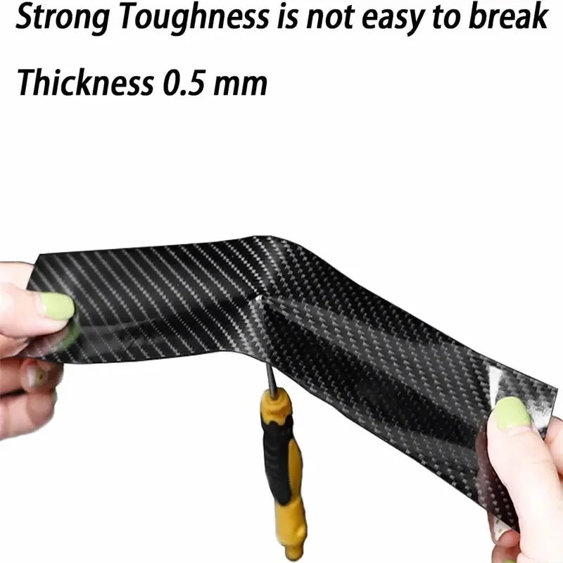Carbon Fiber Tape for Cars – Waterproof Adhesive Automotive Sticker Wrap